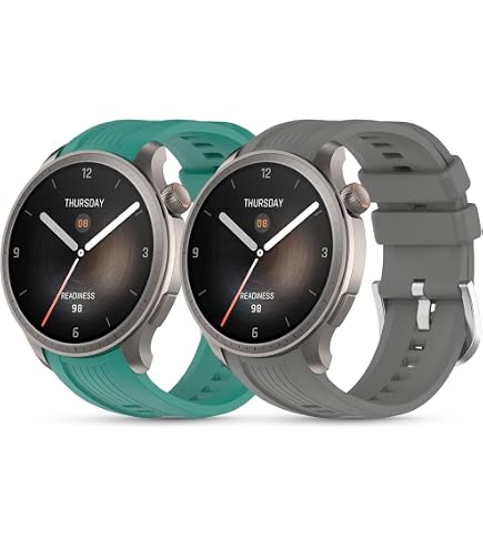 Silikon Armband Für Amazfit Smartwatches – 22mm, Blumen-Design, Kompatibel Mit GTR 4, Bip 6, Balance & Mehr