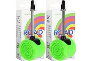 WORHUDY Ultralight 700C Bike Inner Tube TPU - Road Bicycle Tire 28'' Compatible with 700x18/23/25/28/30/32C French Type Valves 45/65/85mm Only 30g 2Pcs