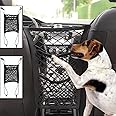 Kitbest Car Mesh Organizer (2 Pack), 3-Layer Car Storage Organizer Seat Back Net Bag, Barrier of Backseat Kids Children Pet Dog, Cargo Tissue Handbag Purse Holder, Driver Storage Netting Pouch