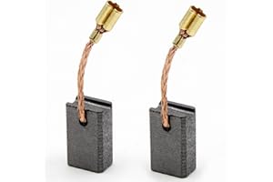 HOBBYPOWER24 Spazzole di carbone per smerigliatrice angolare FLEX L 1000/L 10-10 125 sostituisce Org. 387479 6,3 x 10 x 15 mm