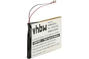 vhbw batería Compatible con Jabra Pro 9400, 9465, 9400SH, 9460, 9470 Auriculares inalámbricos, Cascos (230 mAh, 3,7 V, Li-Poli) - Reemplaza 14192-00, AHB412434PJ