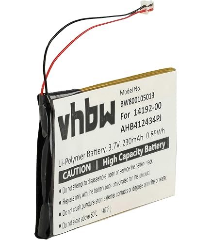 TECHTEK batterier compatibel met [Jabra] Evolve 75 vervangt AHB572535PST
