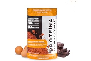 SERMAND Proteina Istantanea di Albume d’Uovo in Polvere al Cioccolato (1020 g) | Proteine in Polvere Senza Glutine | Proteine per Massa Muscolare | Proteine Senza Lattosio