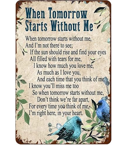 As I Sit In Heaven Printable Poem, In Loving Memory Wall Art, Words of Sympathy, Memorial Quotes Art, Gift for Loss Canvas Wall Art Decor Poster Print Unframe 24x36inch(60x90cm