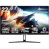 Minifire 22 Zoll Business Computer Monitor, Desktop Gaming Monitor, IPS, FHD 1080p,75 Hz, Adaptive-Sync, Eye Comfort, sRGB 11