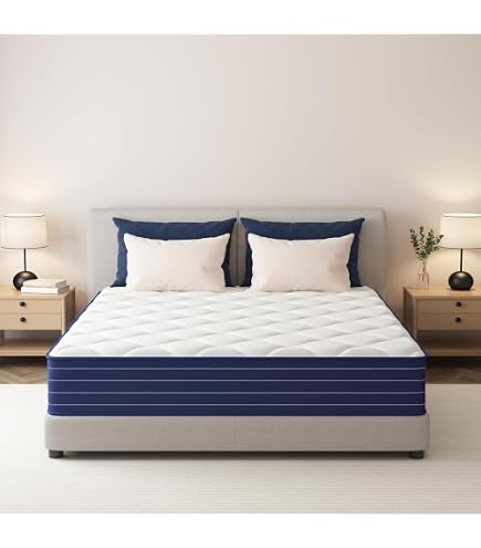 Materasso PerfectSleep 140x200 Cm - Ibrido Memory Foam E Molle Insacchettate (oltre 480 Molle), 7 Zone, H3, Ipoallergenico