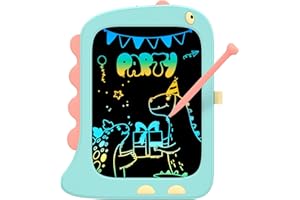 TEKFUN Kids Toys for 3 4 5 6 Year Old Boys Girls, 8.5inch LCD Writing Tablet Kids Drawing Tablet, Dinosaur Toys Drawing Pad for 3 4 5 6 Year Old Boy Girl Birthday (Blue)