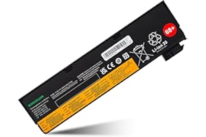 BORSCELLOR 68+ 0C52862 0C52861 Batterie pour Ordinateur Portable Lenovo ThinkPad T440 T440s T450 T450s T460 T460p T470p T550 T560 X240 X250 X260 X270 W550 W550s L450 L460 L470 P50s 45N1126 45N1127