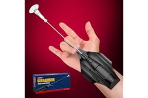 BalaSnow Giocattolo Lancia-Ragnatele 2.0 Upgrade, Web Launcher, Fantastici Gadget di Lancia-Ragnatele, Divertente Gioco di Ruolo per Ragazzi e Adolescenti, Nero