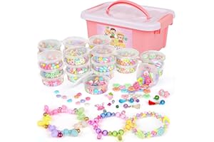 TOYESS Kit Bracelet Fille, DIY Kit Fabrication de Bracelet Brésilien  d'amitié pour Filles avec Accessories, Kit de Loisirs Créatifs Enfant de 6  7 8 9