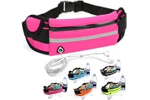 Kyduu Sacs Bananes de Sport, Sac Banane Sport, Ceinture de Course, Sac Banane Sport/Voyage Running, Femme Homme Ceinture de Course, Sacoche Running Belt Réglable, Ceinture de Course à Pied Ultra Mince