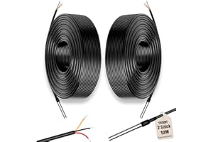 YUJUVI Temperatursensor 10m Kabel Wasserdicht Temperaturfühler 2 Stück Digitaler Edelstahl Temperatursensor kompatibel mit Arduino und Raspberry Pi kompatibel mit Shelly