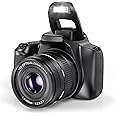 Dpofirs 64MP Digital Camera for Photography, 4K Vlogging Camera for YouTube with 3in Flip Screen, 40X Zoom Digital Zoom, Autofocus Professional Camera for Photography