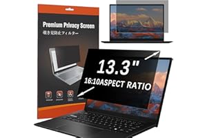 HaruYo Amovible Filtre de Confidentialité Premium pour 13.3 Pouces, Privacy Anti Espion Filtre, Anti-Lumière Bleu Film de Protection pour Ordinateur Portable 13.3" 16:10