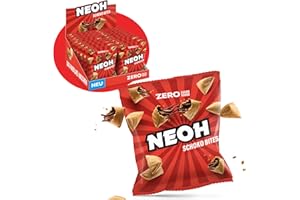 NEOH Low Carb Keto Bites Czekolada - 1 g Cukier / 104 kcal - Bez dodatku cukru - 29 g (Opakowanie 20 sztuk) - Chocolate