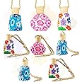 Polaris fox Pack of 4 Empty Car/bathroom Hanging Perfume Bottle | Perfume Bottle of 15 ML Capacity | Can be used for Home/bathroom/office/shoe rack | Empty Bottle fragrance not included.