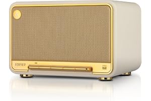 Edifier D32 Altoparlante da Tavolo Bluetooth 5.3, Audio Hi-Res, LDAC, 60W RMS, Elaborazione Completa del Segnale Digitale, 11 Ore Durata