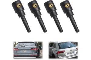 YAKLEE Lavavetri per Tergicristalli 4 pezzi Universale Lavaggio Parabrezza Ugello Spruzzatore 3B9955985A Auto anteriore tergicristallo ugelli
