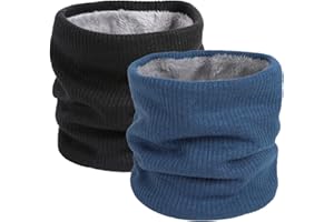 I Kua Fly Loop Schal Damen Herren Thermal Fleece Schlauchschal Winter Neckwarmer Herren Halstuch Winddicht Sportschal Halswärmer für Fahrrad Motorrad Skifahren