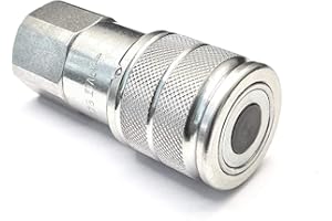 DNP SRL Hydraulic Quick Release Coupling - Female Flat Face 1/2" BSP- ISO 16028 Standard