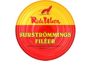 BEST NATURAL BY NJTRADING Filetes de Surströmming - filetes de arenque fermentados en lata tradicional