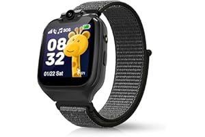 ELEJAFE Smartwatch Bambini, Telefono Orologio Smartwatch Bambini con 16 Giochi Contapassi Musica MP3 Fotocamera SOS Torcia Sveglia, Orologio Bambino Regali di Natale per ragazze e ragazzi dai 3 ai 12 anni