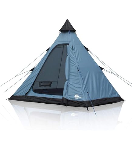 CampFeuer Teepee Tent for 4 People 