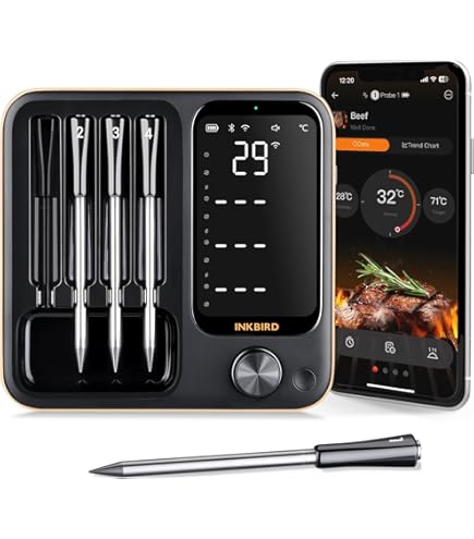 Meat Probe BBQ Guru Premium 6 Foot Pit Probe DynaQ UltraQ PartyQ DigiQ Or CyberQ Controls Bbq Guru Ultraq Review
