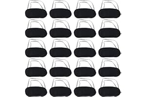 SZCXDKJ 24 Packung Augenbinde AugenAugenbinde für den Schlaf Spiel Reise mit Nasenpolster