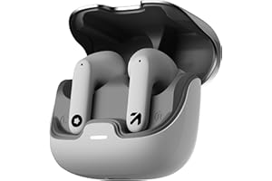 GOBOULT Z40 True Wireless in Ear Earbuds with 60H Playtime, Zen™ ENC Mic, Low Latency Gaming, Type-C Fast Charging, Made in India, 10mm Rich Bass Drivers, IPX5, Ear Buds TWS (White)