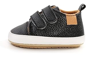 MK MATT KEELY Chaussures Premiers Pas Bébé Fille Garçon Chaussons Cuir Souple Enfants 3-18 Mois