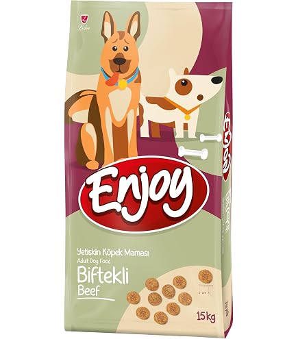 Enjoy Tavuk Etli Yetişkin Köpek Maması 10 kg : Amazon.com.tr