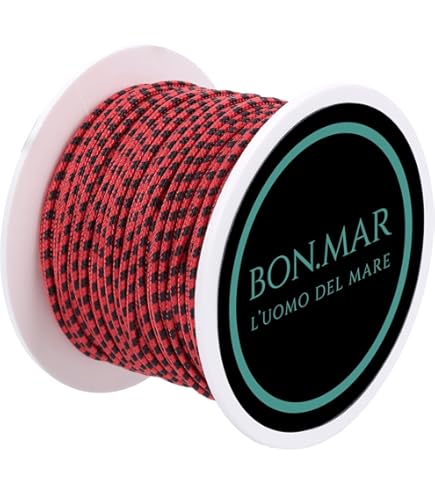 Doppia treccia Gottifredi Maffioli Softech Dyneema 12 mm - Rosso in Vendita Online