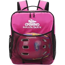 Mochila Para Patines De Hielo O Ruedas - Impermeable, Con Capacidad 36-55L. ¡Lleva Tu Equipo De Patinaje Cómodamente!