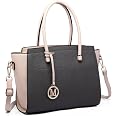 Miss Lulu Borsa a Mano Donna Design a V Nuda - Tracolla Elegante PU