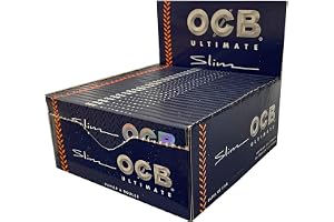 OCB 15428 Ultimate rullpapper, långt stödpapper, 50 broschyrer och 32 ark
