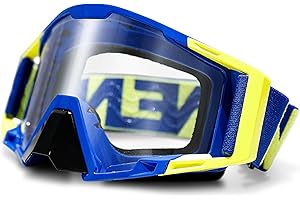 NENKI Lunettes Moto Cross, Masque Moto Cross avec protection du nez, Lunettes de Ski pour hommes et femmes, pour les sports de plein air, comme Lunette Moto