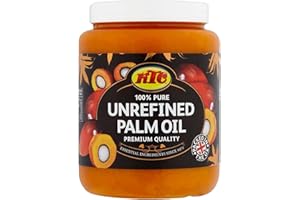 KTC Huile de palme non raffinée 100 % pure 500 ml