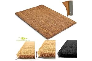 MadeInNature® zerbini Coco | Fibra Mat Coco - Effetto di Pulizia e graffiare | polivalente | Dimensione e la Scelta di Colore (Larghezza 80 Centimetri x Lunghezza 100 cm x Altezza 24 mm)