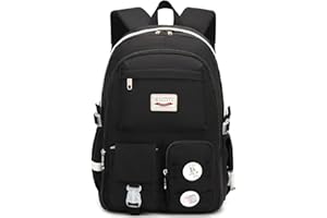 Makukke Middle School Backpacks for Teen Girls - kawaii Anime Kids Bookbags Women Casual Daypack