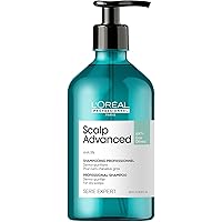 L'Oréal Professionnel Paris Shampoo Lenitivo, Per Cuoio Capelluto Grasso, Contro il Sebo in Eccesso, Effetto Rinfrescante, Co