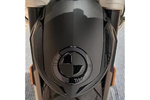 Resin Bike Adhesivos de Moto Compatibles con BMW R 1250 GS 2021 Triple Black. Protección Guardabarros Defensas Laterales de Choques y Arañazos de Moto. Pegatinas 3D Resinadas Made in Italy
