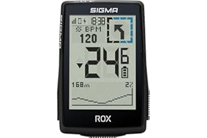 SIGMA ROX 4.0 SE| Special Edition |Fahrradcomputer kabellos GPS & Navigation inkl. OVERCLAMP Butler | Outdoor GPS Navigation mit Höhenmessung | Farbe Schwarz | E-Bike kompatibel
