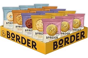 Border Biscuits Variety Bundle Hamper Set of 15 x 2 pack Biscuits (3 Packs of 5 Different Varieties, Individually Wrapped) (15 Packs Total)