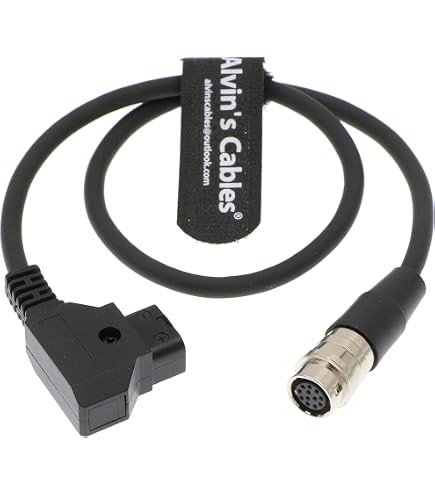 Câble Alimentation D-Tap Vers Hirose 4 Broches Pour Zoom F8N MixPre-10 II - 50cm Flexible