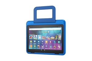 Kindgerechte Hülle von Amazon für das Fire HD 8-Tablet, mit „Raumschiffe“-Design | Für Kinder von 6–12 Jahren | Nur kompatibel mit Tablets der 10. Generation (2020)