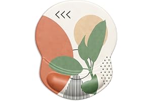 ITNRSIIET Podkładka pod mysz, ergonomiczna podkładka pod mysz z żelową podkładką na nadgarstek, podkładka pod mysz do gier z lycry, antypoślizgowy spód z poliuretanu, do komputera, laptopa, domu,