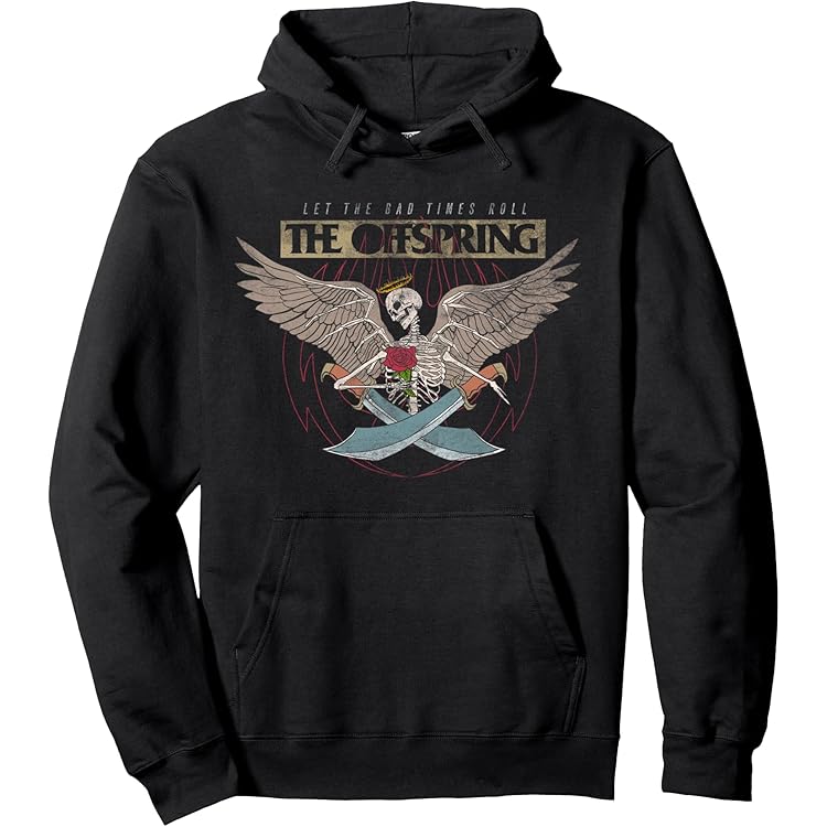 The Offspring Let Bad Times Roll Zip Hoodie : Amazon.co.uk: Fashion