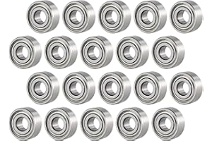 HOGGY 20 cuscinetti MR93ZZ Cuscinetto a sfere in acciaio da 3 mm x 9 mm x 4 mm