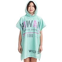 YINHANG Kinder Bade Poncho - Microfaser Handtuch Mit Kapuze 80x70cm